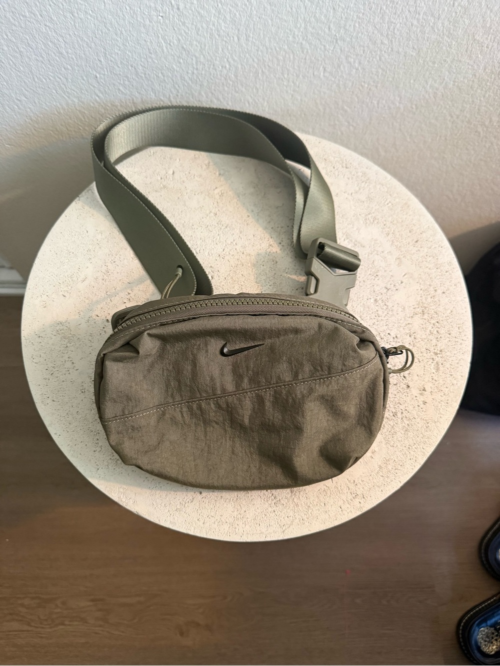 Nike Cross Body Waist Bag- Olive Green